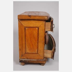 Miniaturkommode Biedermeier