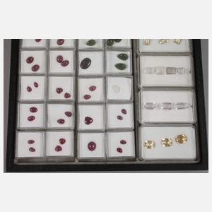 Konvolut geschliffene Edelsteine