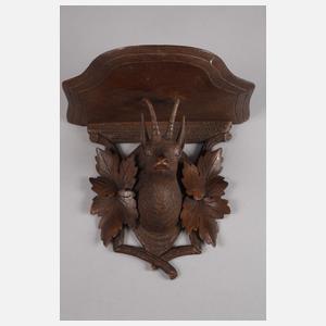 Geschnitzte Wandkonsole