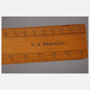 Konvolut historische Lineale