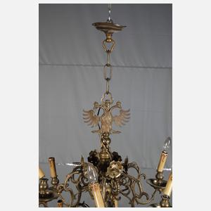 Großer Bronzelüster