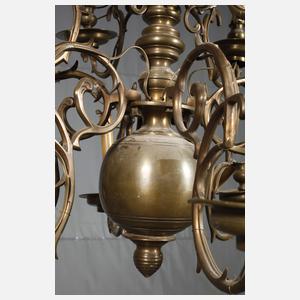 Großer Bronzelüster