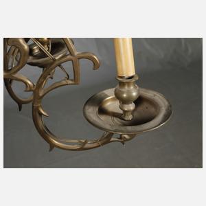 Großer Bronzelüster