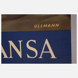 Werbeplakat Lufthansa