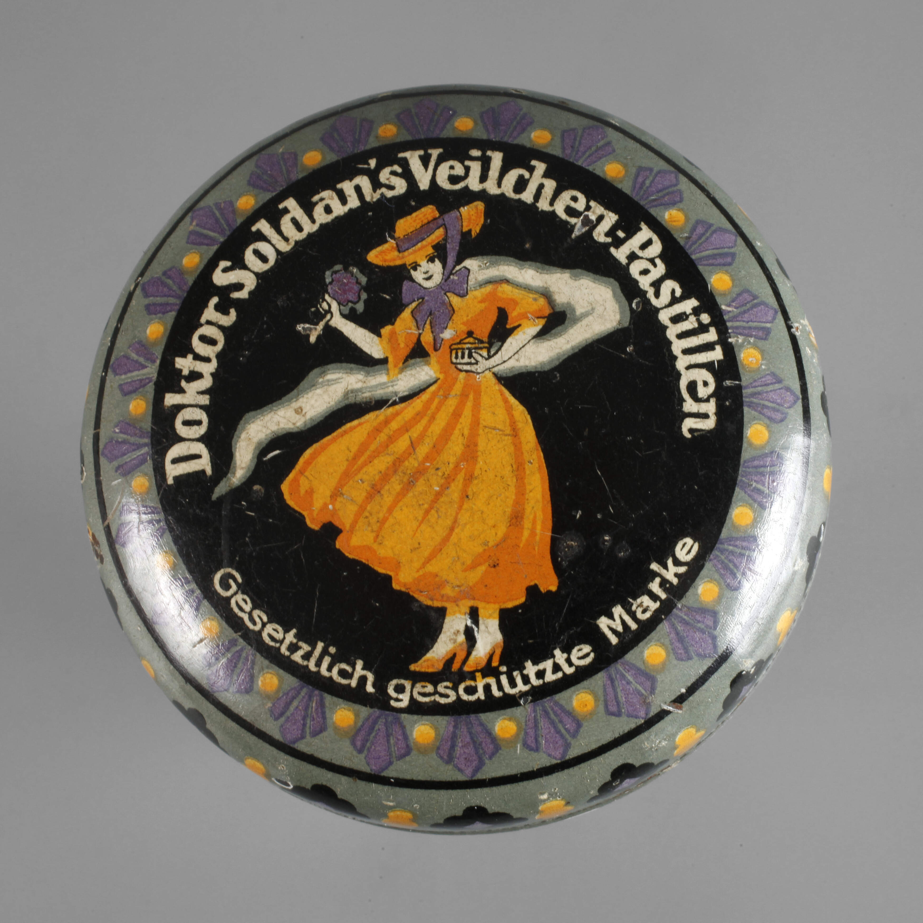 Werbedose Dr. Soldan