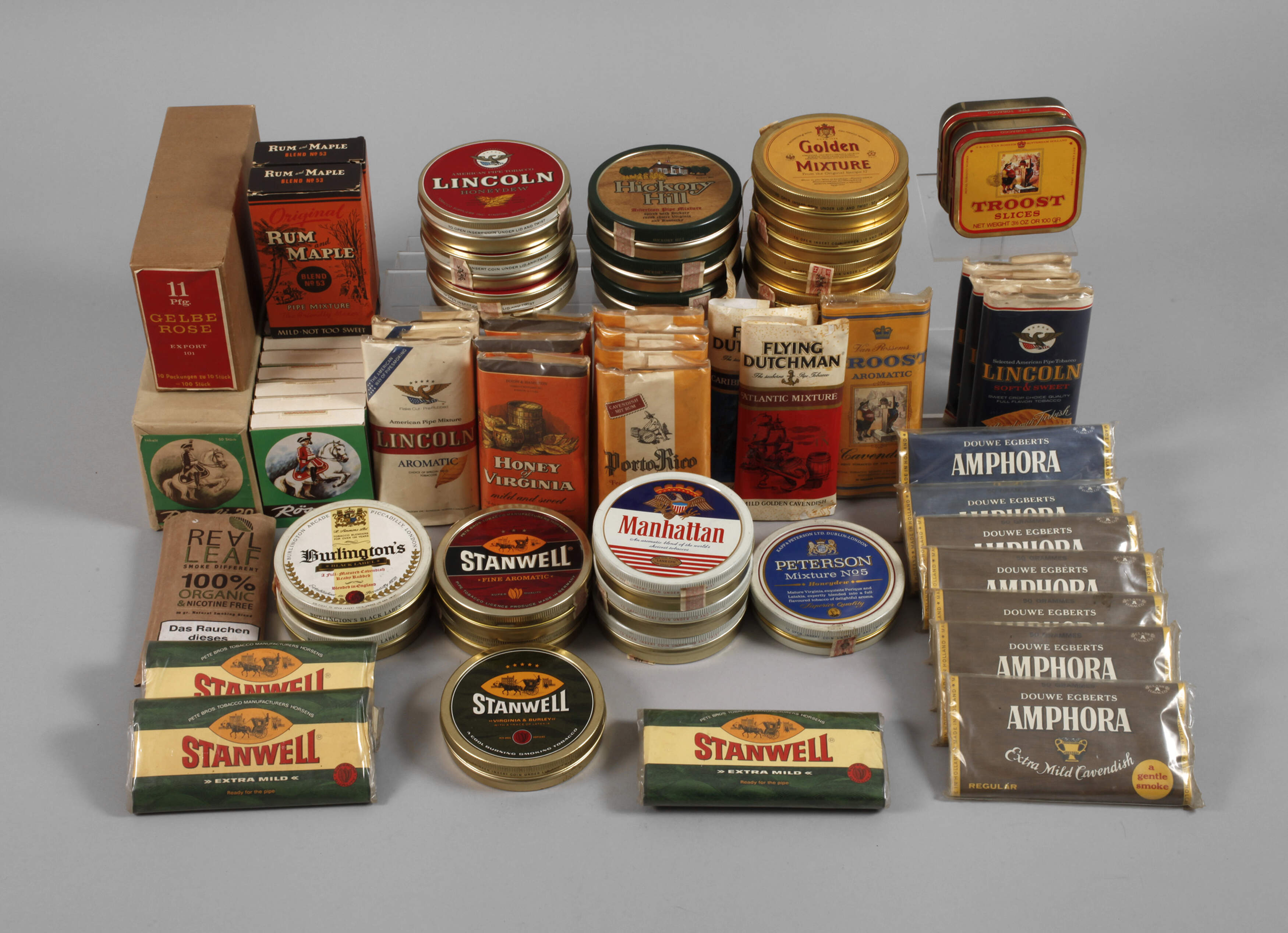 Großes Konvolut Tabak