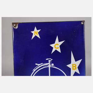 Emailleschild NCB-Räder