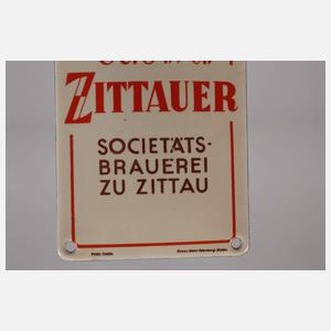 Kleines Emailleschild