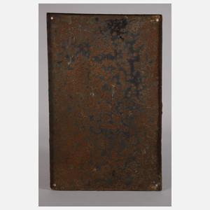 Emailleschild Radio Lumuphon