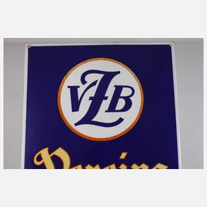 Emailleschild Vereinsbrauerei Zwickau