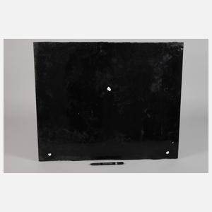 Glasschild "Nordström"