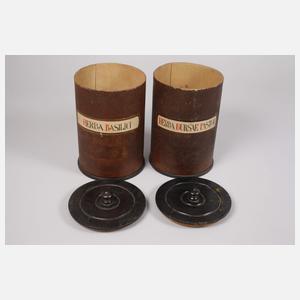 Konvolut Apothekergefäße