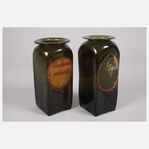 Konvolut Apothekergefäße