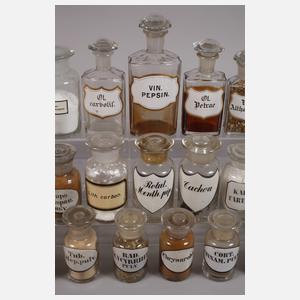 Konvolut Apothekergefäße