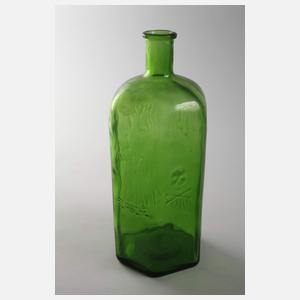 Drei historische Apothekerflaschen