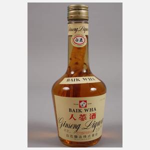 Flasche Ginseng Likör