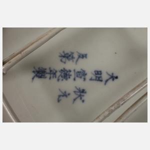 Schale mit Drachendekor