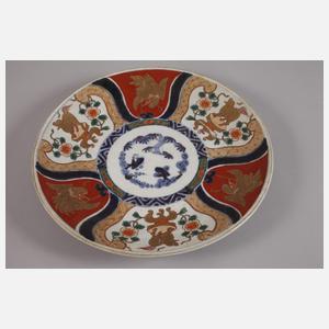 Paar Wandteller Imari