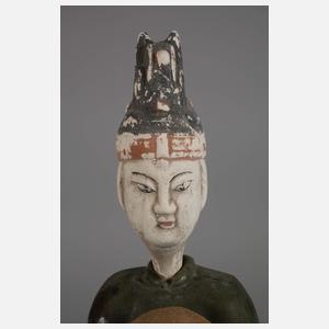 Terrakottafigur im Ming-Stil