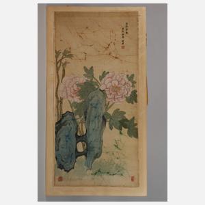 Zwei asiatische Zeichnungen