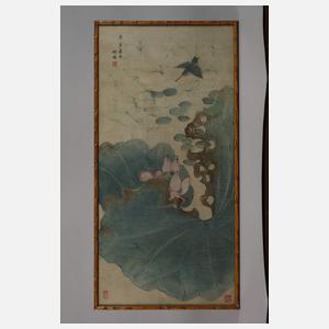 Zwei asiatische Zeichnungen