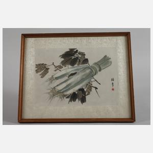 Zwei Farbholzschnitte