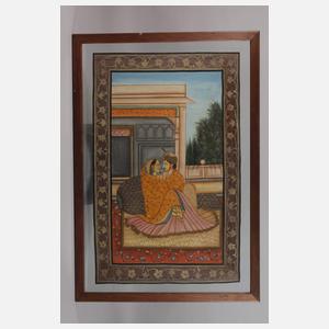 Portrait zweier Liebender