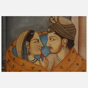 Portrait zweier Liebender