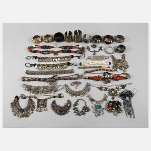 Großes Konvolut Ethno Schmuck