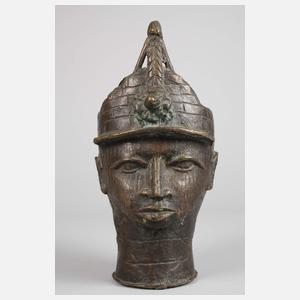 Bronzekopf im Ife-Stil