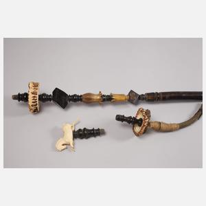 Reservistenpfeife und Reitgerte