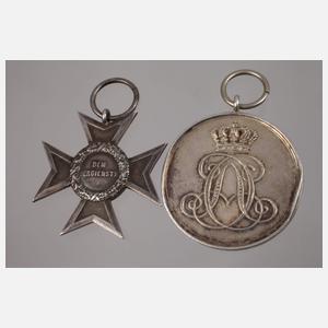 Zwei Orden Sachsen-Weimar