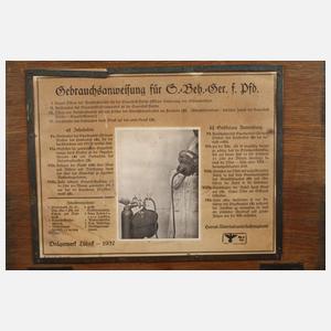 Pferdegasmaske 2. Weltkrieg