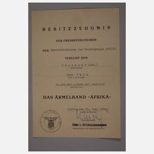 Urkundennachlass 3. Reich