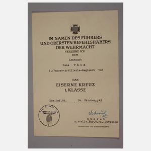 Urkundennachlass 3. Reich