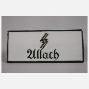 Werbeaufsteller Porzellanmanufaktur Allach