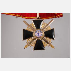 Orden der Heiligen Anna 3. Klasse mit Schwertern