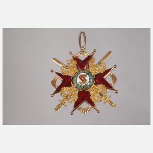 St. Stanislaus-Orden mit Schwertern