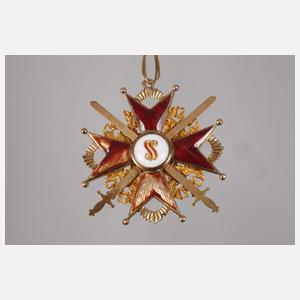 St. Stanislaus-Orden mit Schwertern