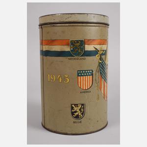 Patriotische Blechdose Siegermächte