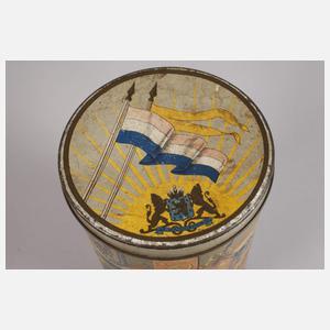 Patriotische Blechdose Siegermächte