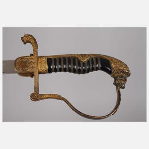 Löwenkopfsäbel Kaiserreich