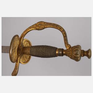 Infanterie-Offiziersdegen alter Art