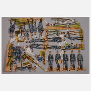 Konvolut patriotische Glanzbilder