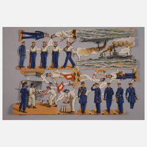 Konvolut patriotische Glanzbilder