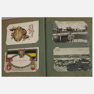 Ansichtskartenalbum 1. Weltkrieg