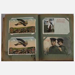 Ansichtskartenalbum 1. Weltkrieg