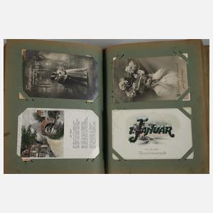 Ansichtskartenalbum 1. Weltkrieg