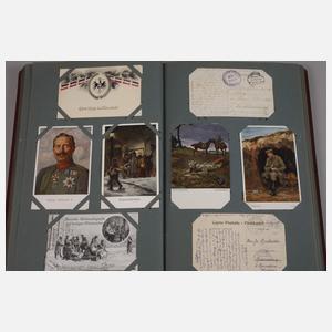Postkartenalbum 1. Weltkrieg