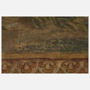 Gobelinmalerei "Flucht nach Ägypten"